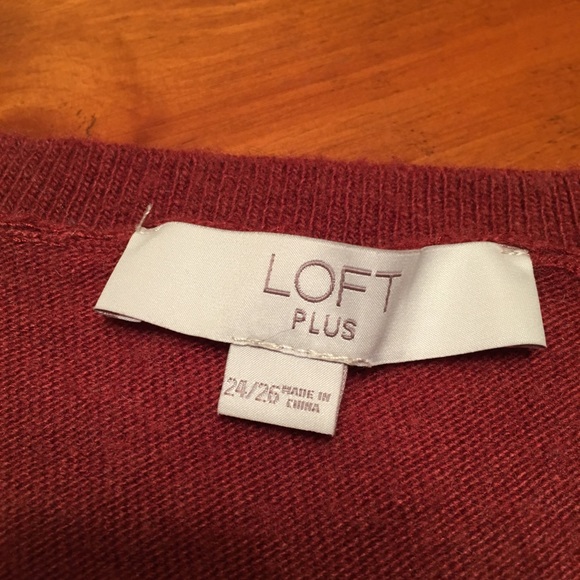 Loft Plus Size Sweater - Picture 3 of 5